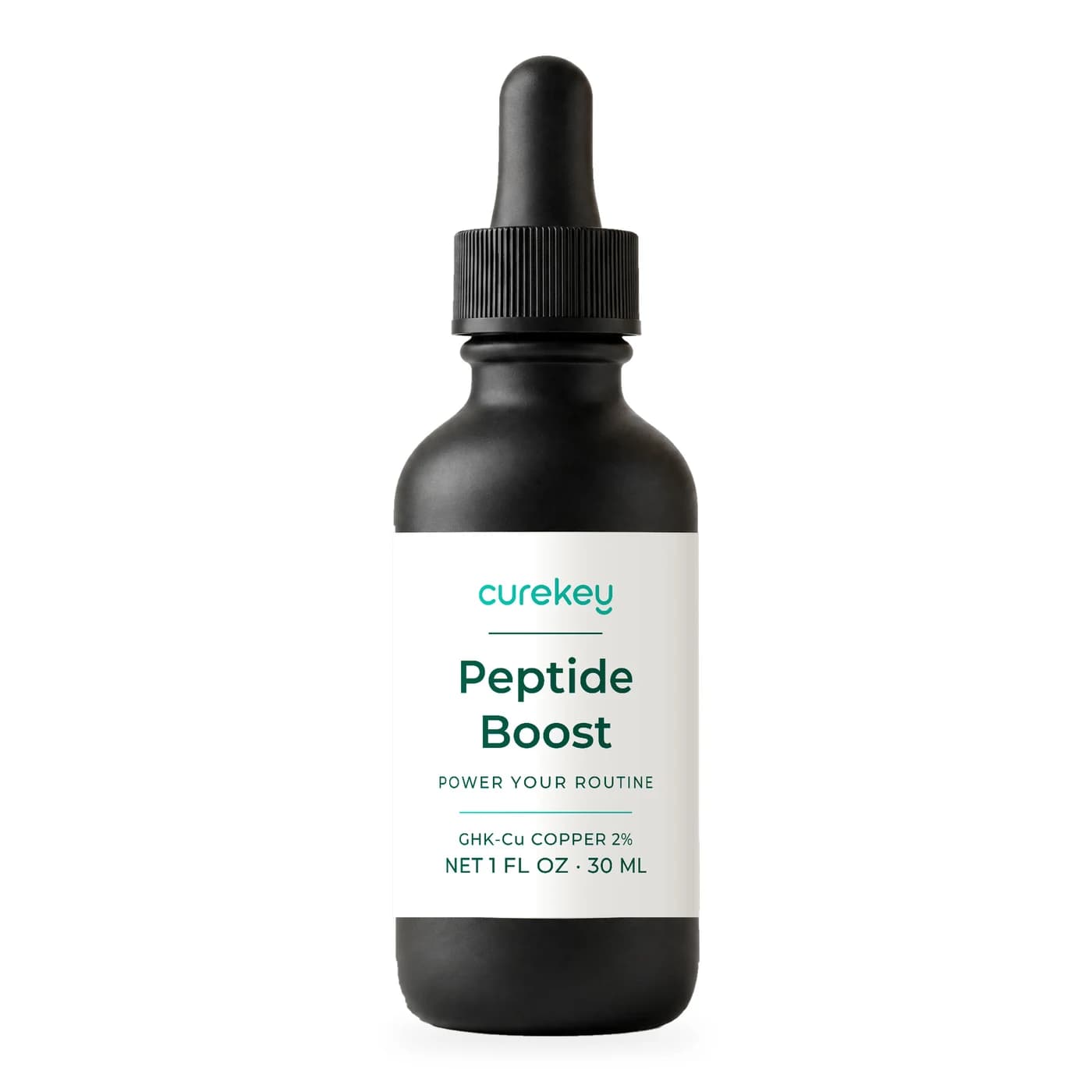 Peptide Boost GHK-Cu copper peptide 2% topical, 30 ml bottle